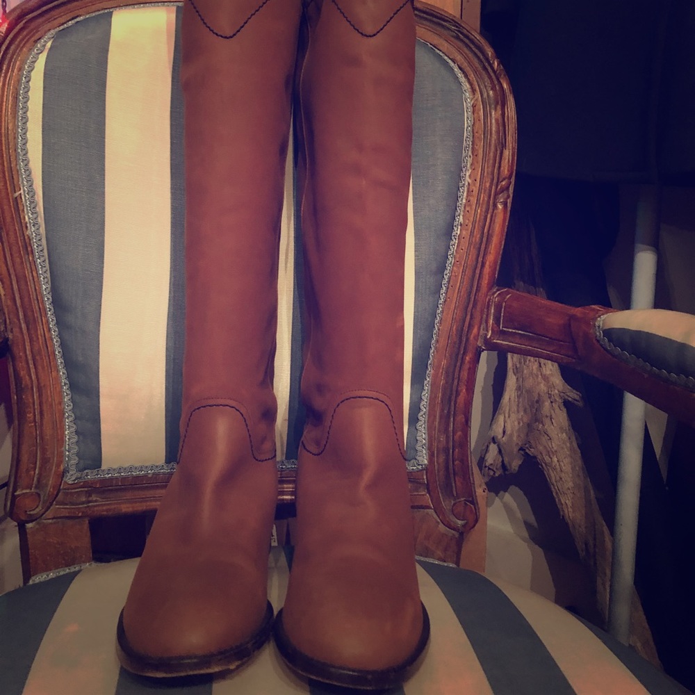 CHANEL Knee High Boots / Women’s